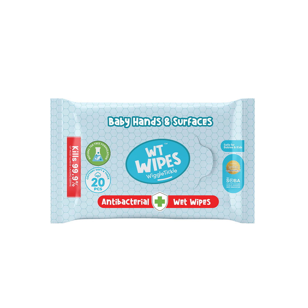 Anti-Bacterial Baby Hands & Surfaces Wipes