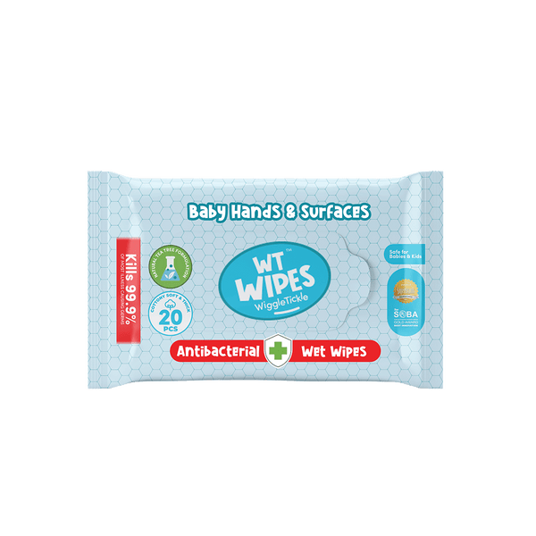 Anti-Bacterial Baby Hands & Surfaces Wipes
