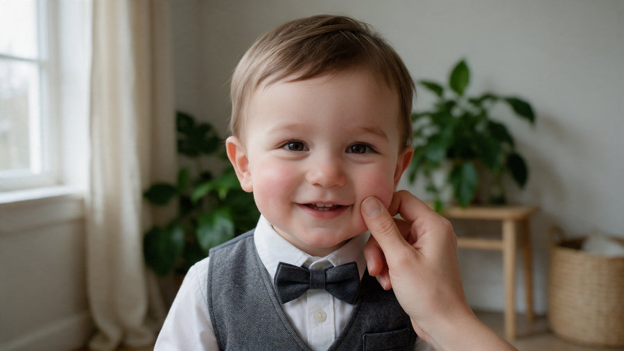 Red cheeks are for pinching, not irritation.